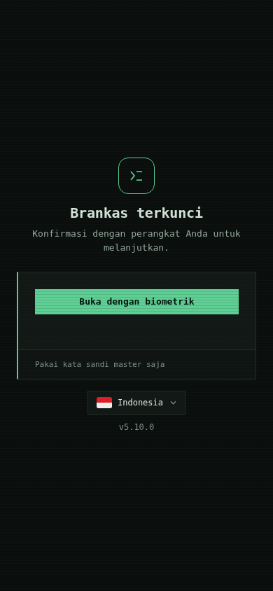 SPM locked screen in Indonesian